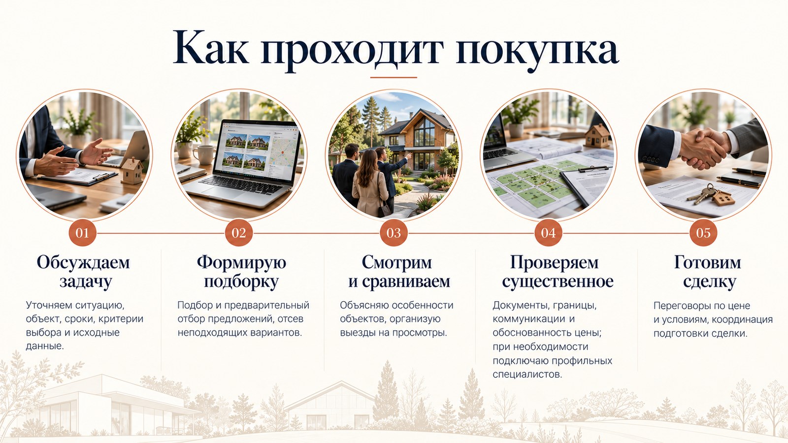 Понятная последовательность до результата